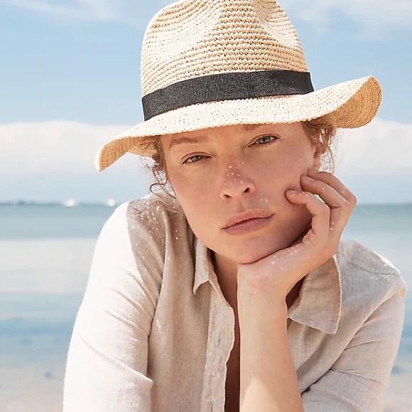 J. Crew Packable Straw Hat